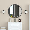 Halpert Black 32" Mirror|Miroir Halpert de 32 po noir