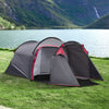 Outsunny Camping Dome Tent With Zippered Doors Carry Bag For 2-3 Person|Outsunny Tente Dome De Camping Avec Portes A Fermeture Eclair Sac