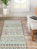 Kaia Contemporary 2'3" x Runner Rug in Multi Indoor Area Rug | Tapis Contemporain Kaia 2'3" x en Multi