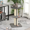 Pawhut 36"h Large Cat Scratching Post For Indoor Cats, Bold Cat Tree Multi-level Kitty Tower With Si|Pawhut Arbre A Chat 36" Tour Pour Chat A Plusieurs Niveaux Avec Grattoir En Sisal, Lit Pour Chat, Co