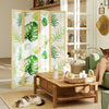 HOMCOM 4 Panel Folding Privacy Screen, Boho Room Divider for Living Room