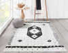 Lyra Contemporary 7'6" x 9'6" Area Rug in Ivory Indoor Area Rug | Tapis Contemporain Lyra 7'6" x 9'6" en Ivoire