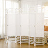 Homcom 6 Panel Folding Room Divider 5.6 Ft Privacy Screen|Homcom Separateur De Piece Pliable A 6 Panneaux De 5,6 Pi