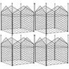 Outsunny 4 Pack Garden Chicken Wire Cloche, Plant Protectors From Animals|Outsunny Lot De 4 Cages En Fil Pour Proteger Les Plantes Contre Les Animaux