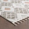 Quinto Twinkle Orange Shag Area Rug - 6'3" x 9'|Carpette à poil long Quinto Twinkle orange - 6 pi 3 po x 9 pi