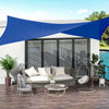 Outsunny 13'x10' Sun Shade Sail With LED Lights, 90% Uv Block Shade Cloth|Outsunny Voile Pare-soleil De 13'x10' Avec Lumieres LED, Uv A 90%
