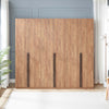 Lee Modern 32" Wardrobe Closet in Golden Brown - Set of 3 Armoire | Armoire moderne Lee 32" en brun dore - Ensemble de 3