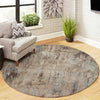 Malia Traditional 5'0" x 5'0" Area Rug in Blue Indoor Area Rug | Tapis Traditionnel Malia 5'0" x 5'0" en Bleu