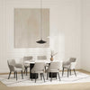Tremont Modern 6-Piece Dining Chair Set in Stone Gray | Ensemble de 6 chaises de salle a manger Tremont Modern en gris pierre