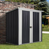 Outsunny 5' X 3' Metal Storage Shed, Garden Tool House With Double Doors For Backyard, Patio Lawn|Outsunny 5' X 3' Abri De Jardin En Metal Avec Portes Doubles