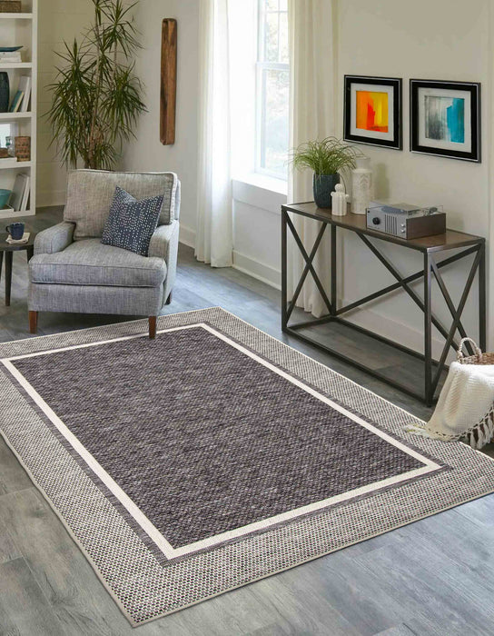 Brooks Charcoal Area Rug - 5'0\" x 8'0\"