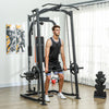 Sportnow Multi-gym Smith Machine Power Cage For Home Gym Weight Lifting