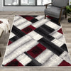 Florence Rectangles Area Rug - 4'7" x 6'7"|Carpette Florence à motifs de rectangles - 4 pi 7 po x 6 pi 7 po