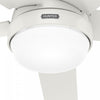 Aerodyne Ceiling Fan with Light Fixture - White | Ventilateur de plafond Aerodyne avec luminaire - Blanc