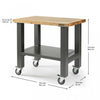 Gladiator 3' Wide Mobile Workstation - Hammered Granite|Poste de travail mobile de 3 pi de largeur de Gladiator - granite martelé