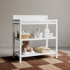Storkcraft Alpine Changing Table with Water-Resistant Changing Pad - White