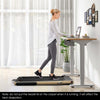 Superfit 2.25hp 2 In 1 Dual Display Folding Treadmill Jogging Machine W/app Control Yellow