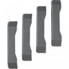 Gladiator Geartrack® Channel End Caps (4-Pack) - Smoke|Capuchons d’extrémité GearTrackMD (ensemble de 4) de Gladiator - fumée