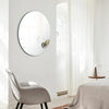 Arcus 30" X 30" Round Frameless Straight Edge Mirror|Miroir rond Arcus 30 po x 30 po sans cadre avec bordure droite