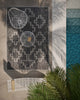 Esina Transitional 8'0" x 10'0" Area Rug in Black Indoor Area  Rug | Tapis Transitionnel Esina 8'0" x 10'0" en Noir
