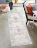 Leila Ivory Rug 2'8" x 8'2" | Tapis de Couloir Traditionnel Leila 2'8" x 8'2" en Ivoire