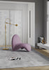MoMa Modern Wool Blend Accent Chair in Purple - Set of 2 | Fauteuil d’appoint moderne en melange de laine MoMa, violet – Lot de 2