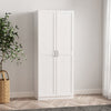 Cornelia Modern 30" Storage Cabinet in White (4-Shelf) | Armoire de rangement Cornelia Modern 30" en blanc (4 etageres)