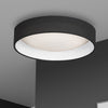 Dainolite Cfled Flush Mount 15" Black Shade Lamp|Plafonnier affleuré Cfled de Dainolite de 15 po avec abat-jour noir