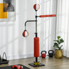 Soozier Height Adjustable Boxing Punching Bag With Speed Balls, Multi