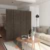 Homcom Wood Privacy Screens, Room Divider And Privacy Screens|Homcom Ecrans D'intimite En Bois, Separateurs De Piece
