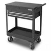 Gladiator 2-Drawer Utility Cart - Silver Tread|Chariot utilitaire à 2 tiroirs de Gladiator - bande de roulement argentée