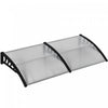 Outsunny Window Awning Door Canopy, Front Door Outdoor Patio Cover