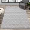 Florence Abstract Triangles Area Rug - 4'7" x 6'7"|Carpette Florence à motifs de triangles abstraits - 4 pi 7 po x 6 pi 7 po