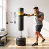 Soozier 70" Freestanding Punching Bag with 12 Suction Cups, Boxing Gloves