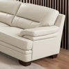 Hydeline Luxor Leather Loveseat - Vanilla | Luxor Causeuse en cuir – Vanille