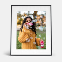 Aura Walden Digital Photo Frame - Matted Ink