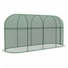 Outsunny 9.8' X 3.3' Plant Protector Tent, Crop Cage With Ground Stakes|Outsunny Cage De Culture Avec Piquets De Terre