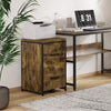 Vinsetto Vertical Office Filing Cabinet With 2 Drawer Organiser|Vinsetto Classeur De Bureau Vertical, Organisateur A 2 Tiroirs