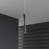 Dainolite Percita LED Pendant 5w Matte Black Finish Lamp|Luminaire suspendu Percita de Dainolite avec fini noir mat et ampoule à DEL de 5 W