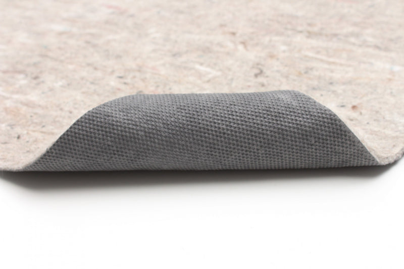 Modern 2'0\" x 12'0\" Under-Padding Rug in Grey Indoor Area Rug