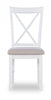 Jane Fabric Brown Dining Chair - Set of 2|Chaise de salle à manger Jane en tissu brun - ensemble de 2