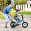 Costway 12" Kids Training Bike With Removable Training Wheels Pneumatic Tires Navy