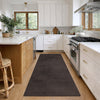 Elion Contemporary Charcoal Washable Rug 1'10" x 6'0" Indoor Area Rug | Tapis Lavable/Contemporain  Elion 1'10" x 6'0" en Charbon