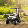 Qaba 2 Seater Electric Car For Kids, 24v Battery Powered Ride-On Kids Electric Car W/ Remote Control|Qaba Voiture Electrique 2 Places Pour Enfants, Voiture Electrique Alimentee Par Batterie 24v Avec Te