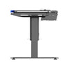 Blacklyte Atlas Gaming Desk - Black|Bureau de jeu Atlas de Blacklyte - noir