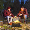 Outsunny Hammock Camping Chair Set Of 2 With Adjustable Back, Cup Holder