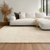 Argo Plush & Shags Cream Washable Rug 6'7" x 9'0" Indoor Area Rug | Tapis Lavable/Moelleux Argo 6'7" x 9'0" en Creme