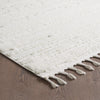 Quinto Cream Waves Shag Area Rug - 2'7" x 8'|Carpette à poil long Quinto crème à motif de vagues - 2 pi 7 po x 8 pi