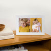 Aura Carver Digital Photo Frame - Sea Salt|Cadre photo numérique Carver de Aura - sel de mer