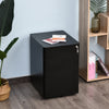 Vinsetto 3 Drawer Filing Cabinet With Lock|Vinsetto Classeur A 3 Tiroirs Avec Serrure